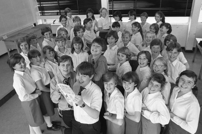 The Monkwearmouth School choir junior section made headlines in November 1983.
They appeared in the hit musical Joseph and the Amazing Technicolour Dreamcoat when it came to the Sunderland Empire.