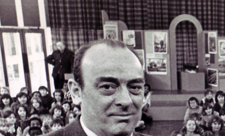 John Junkin at St John's C of E School, Wybourn, Sheffield, in February 1975
