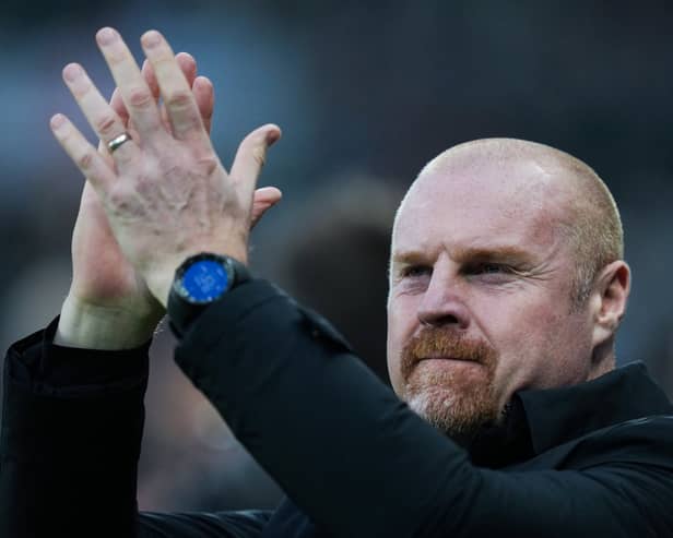 Everton manager Sean Dyche. (Photo by ANDY BUCHANAN/AFP via Getty Images)