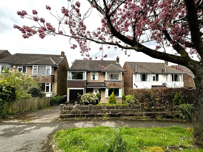 This large, five bedroom house in Bradway, Sheffield up for auction with a £200,000 guide price.