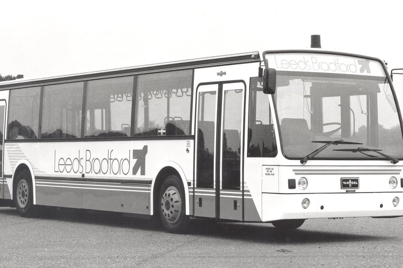 Recognise this from March 1990? Leeds Bradford Airport was the first in the UK to acquire these passenger transfer coaches.