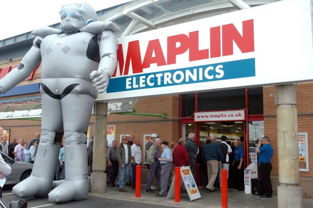 Maplin Electronics had a store on Squires Gate.