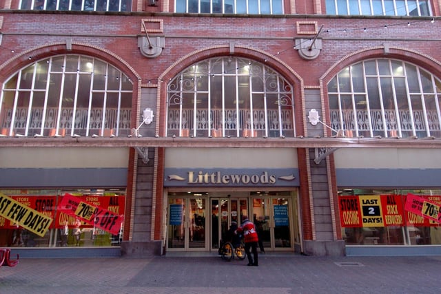 Littlewoods in Bank Hey Street was sold to Primark.