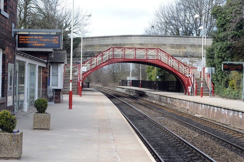 The old Grade II listed footbridge at Garforth station has been carefully removed and relocated to the Bredgar and Wormshill Light Railway in Kent.
