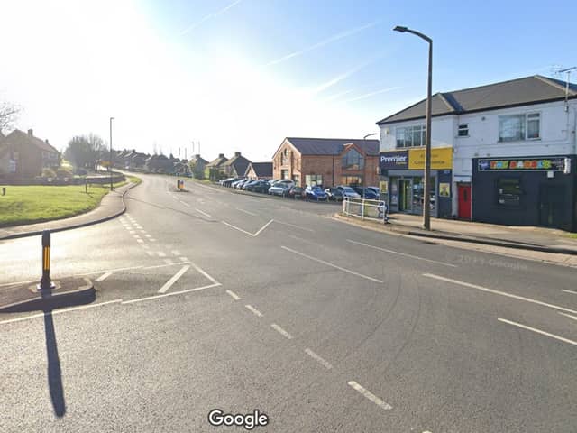 Buses are being diverted at Kiveton cross roads after a crash stopped them getting to Harthill. Photo: Google