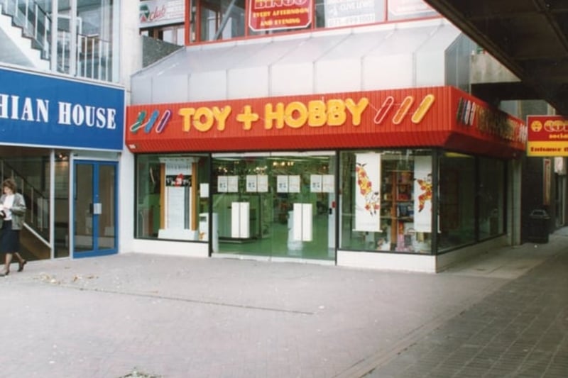Located next to the indoor market in Preston, Toy + Hobby was a paradise for all children.