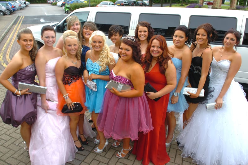 Fleetwood High School prom at the De Vere Hotel in 2011