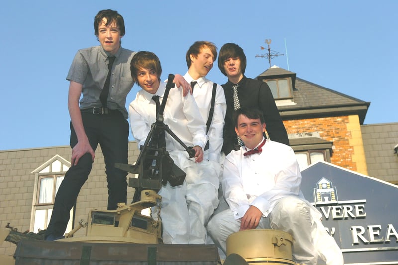 Cardinal Allen Catholic High School prom was held at the De Vere Hotel, Blackpool. (not in order) Ben Arnold, Will Gerrard, Vincent Bowker, James Crabtree and Anthony McDonald