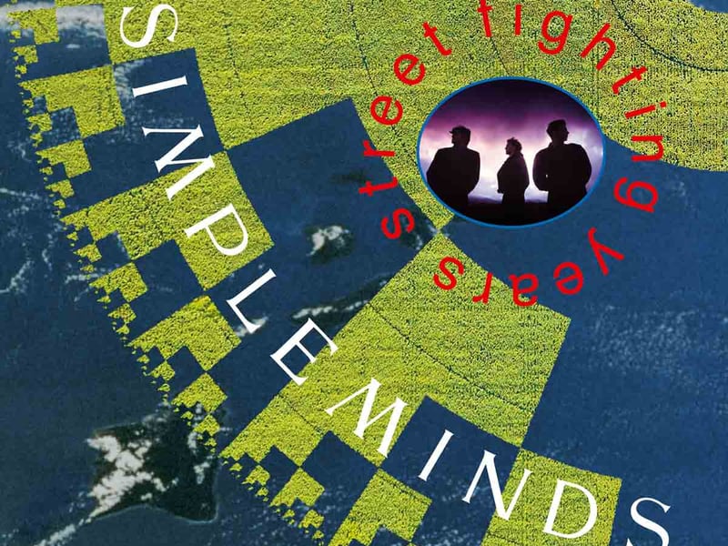Street Fighting Years was produced by the legendary Trevor Horn with the album being a stylistic departure from the previous album release. The track "Belfast Child" remains Simple Minds only UK number one hit single.