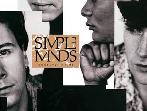 Once Upon a Time was the seventh studio album released by Simple Minds which also topped the UK charts. This album paired the band with producer Jimmy lovine. The album was released the same year that the band had huge success with the single "Don't You (Forget About Me) which the band deliberately left off the album. Other tracks which appeared included "All the Things She Said", "Alive and Kicking" and "Sanctify Yourself". 