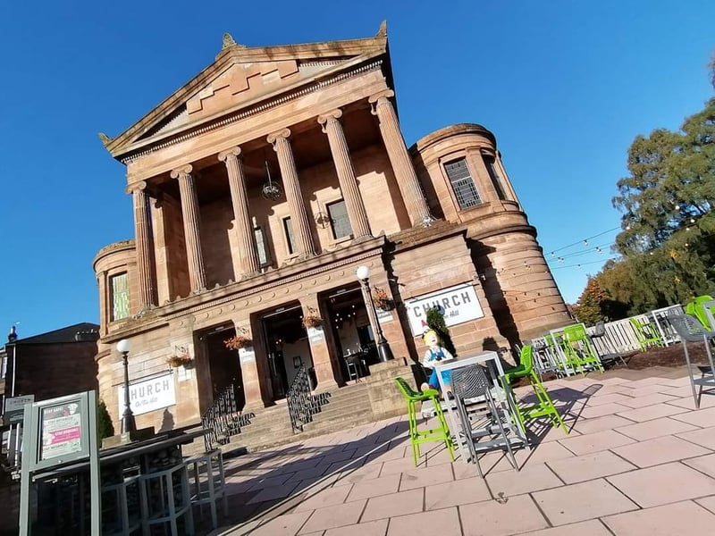 Church on the Hill is a popular bar and restaurant in Battlefield for locals, run by locals. They have a great beer garden to head to on a sunny day in Glasgow's Southside. 16 Algie St, Glasgow G41 3DJ. 