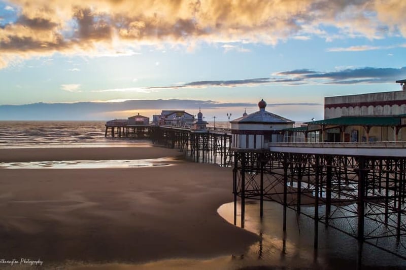 Dave Hetherington took this great image of a delightful sky over North Pier.