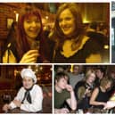 Menzels, clockwise from top right: Fiona Firth, left, and Jo Davison having fun, March 21, 2002; Menzels entrance in 2003; franchisee Monica Caravello, October 23, 2001; cocktail competition at Menzel's, November 2003.