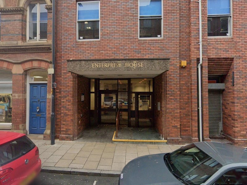 Enterprise House, loated on St Paul's Street, Leeds LS1 2LE.