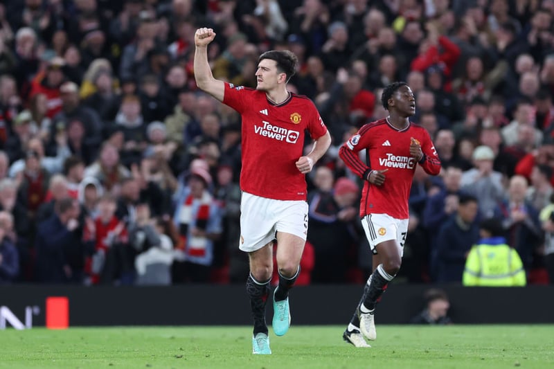 He's becoming a leading contender for the Sir Matt Busby Player of the Year award. A rock at the back, he grabbed the first goal and won the penalty for the second.