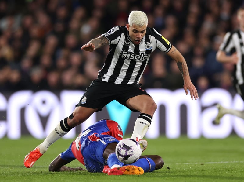 Guimaraes was probably one of Newcastle’s better players on a disappointing night at Selhurst Park on Wednesday. He will be keen to put in a repeat performance on their penultimate home game of the campaign.