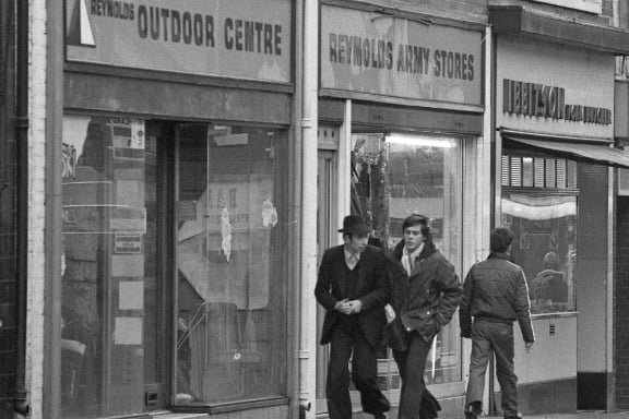 You could get all your outdoor equipment from Reynolds in Derwent Street in December 1980 - and pop next door for sausages from Ibbitsons.