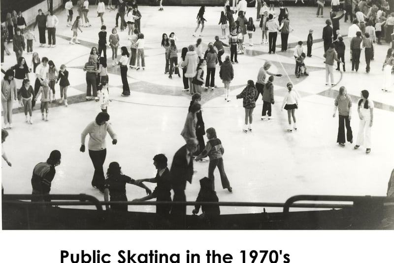 Beverley Anne Eden: "Ice skating on a Sunday night"