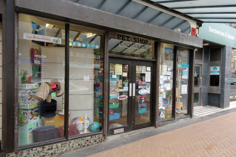 John Riley: "Pet shop next to Yates" Do you remember it? It was called the Tivoli Pet Shop