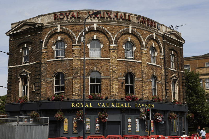 The iconic Royal Vauxhall Tavern makes an appearance as the setting of Donny’s date with  American therapist Teri.
