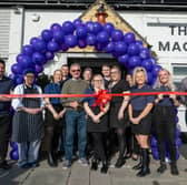 Manager Dionne Price and her team re-open the newly refurbished Three Magpies on Bonet Lane in Brinsworth, Rotherham