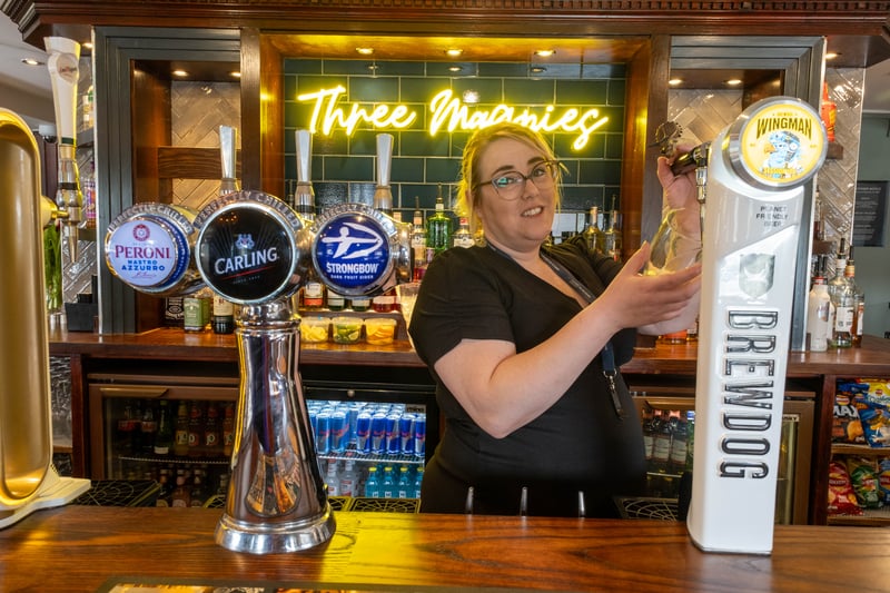 The pub has unveiled new items to its menu as part of the re-opening