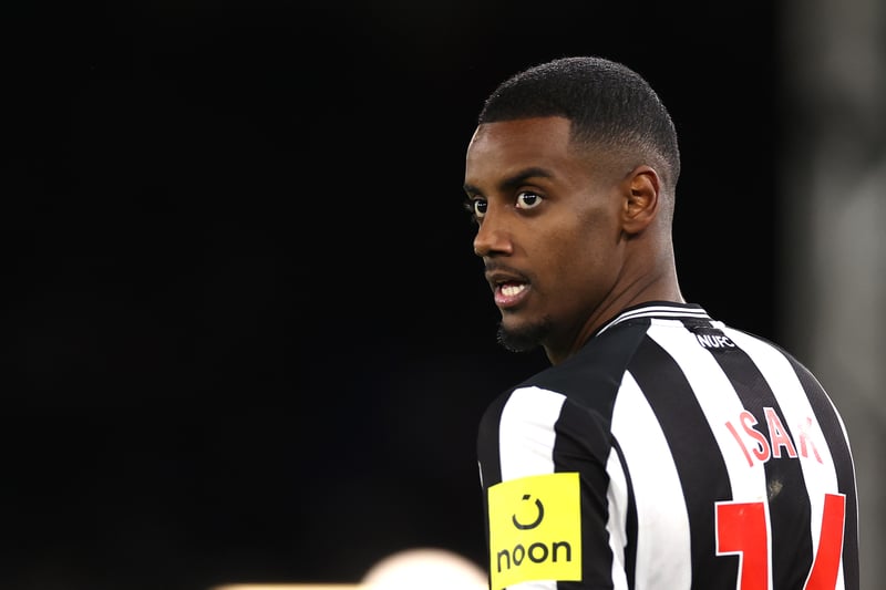 A goal this weekend will make it seven in a row for Isak at St James’ Park. Callum Wilson’s return to fitness means he may not have to last the full 90 minutes as has been asked of him many times this season.