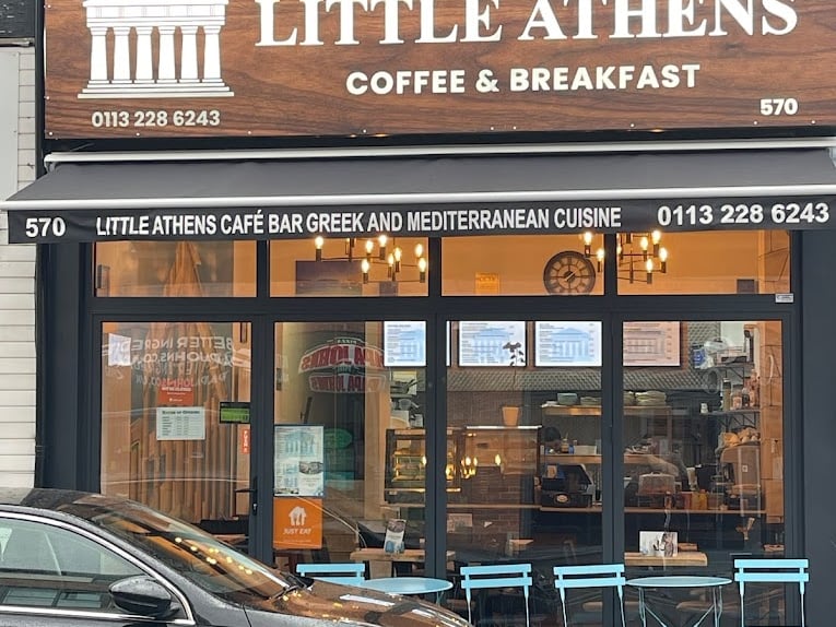 Little Athens Cafe at 570 Meanwood Road, Meanwood, was rated on December 10.