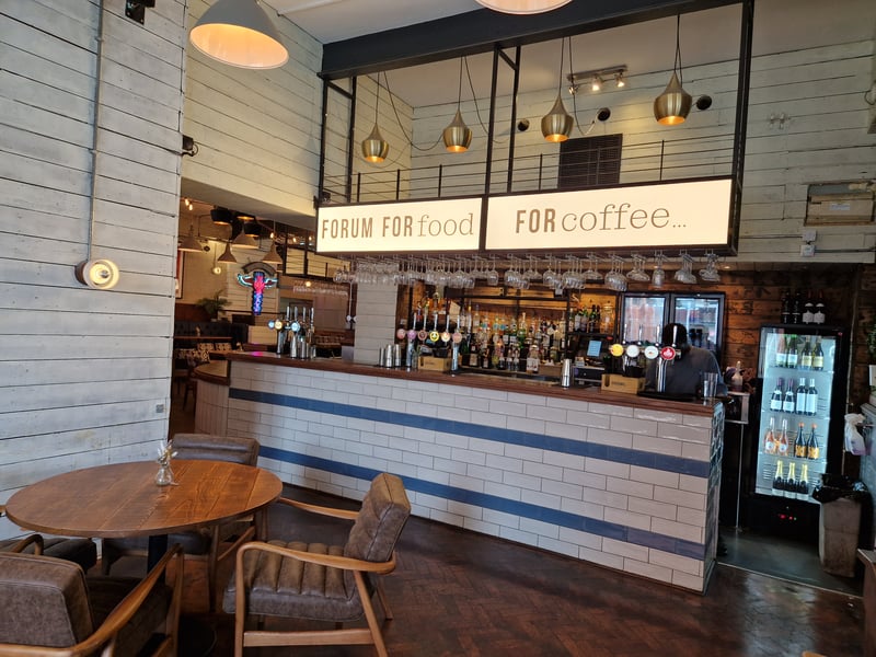 The Forum cafe and bar on Devonshire Street has re-opened after a refurbishment. Photo: David Kessen, National World