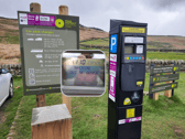 The new machine at Hook’s Car - also known as Stanage Popular End - was out of action allowing motorists to park all day for nothing.
