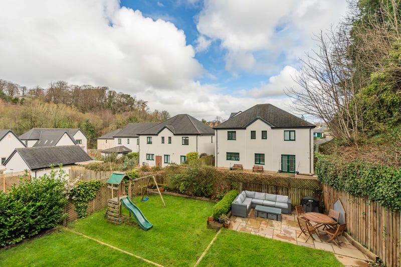 There is a well maintained front garden which is laid to lawn and there is this fully enclosed garden to the rear complete with patio area, offering an ideal area for outdoor dining and a safe space for children and pets to play. 