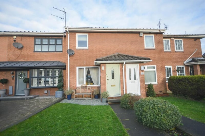 This two bedroom terraced house, on Cheltenham Drive, in Boldon Colliery, is on the market for offers over £145,000.