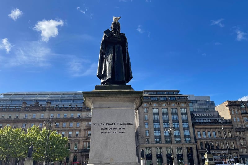 Four times Prime Minister William Ewart Gladstone was born in Liverpool and began his  parliamentary career in 1832. The unveiling of the statue took place in October 1902 with the ceremony being performed by Earl of Rosebery. The statue was moved to its current location in 1923 during the construction of the Cenotaph. 