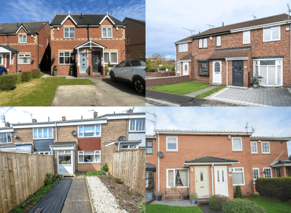 These four properties are perfect for first time buyers in South Tyneside. Photos: Pattinson/Andrew Craig/Greetham Gilbert.