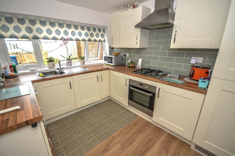 The kitchen is based at the rear of the property which is well presented and makes good use of the space.