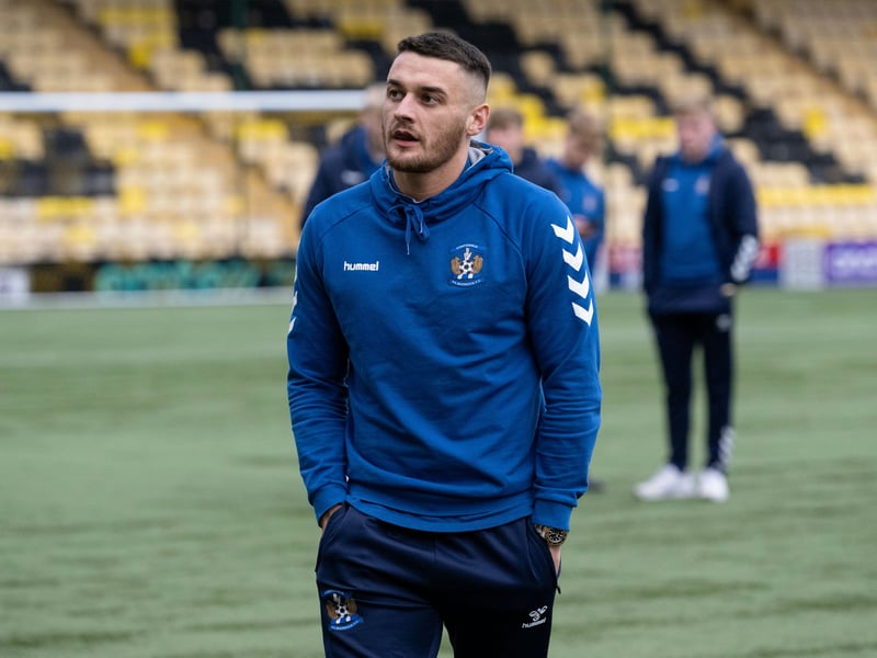 Sidelined since December last year with a hamstring issue, the ex-Hibs midfielder is not expected to be part of the Kilmarnock squad tonight.