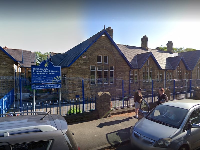 Hillsborough Primary School, on Parkside Road, issued 25 suspensions during the 2021-22 academic year.