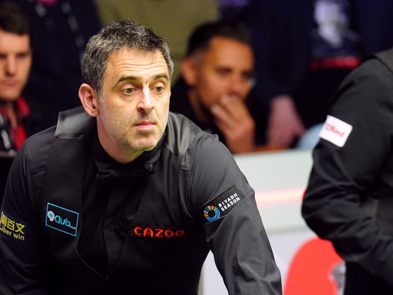 Snooker star Ronnie O'Sullivan was seen by Julie Duffy, from Ecclesfield at a cafe near the Crucible theatre. Photo: Mike Egerton/PA Wire.