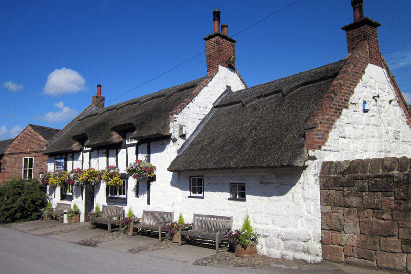 The Wheatsheaf Inn was officially built in 1611 and is Wirral's oldest pub. Known for its thatched roof, the quaint watering hole in Raby Village is still very popular - despite rumours that is haunted by a ghost named Charlotte. Historic England first issued the building Grade II-listed status in 1962.