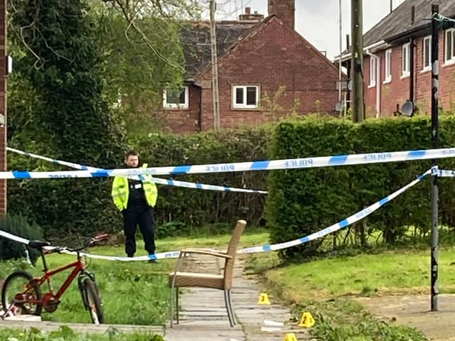 Police are in Lowedges this morning following a shooting