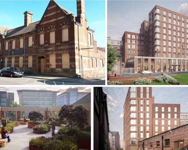 Developers have submitted plans for a £21m apartment block on the site of the Old Coroner’s Court on Nursery Street.
