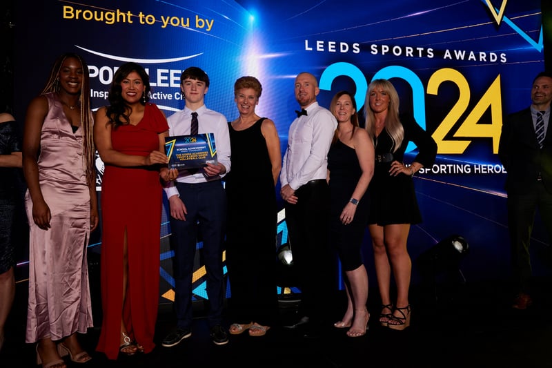 The Gorse Academies Trust & Leeds Gorse Volleyball Club was highly commended for the School Achievement.
