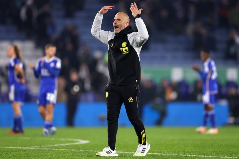 “They are all available,” he said. "Even Marc Albrighton, who was the only one with some problems, is back. Kasey (McAteer) is finally back. We gave him some minutes the other day. So we’re good for the last two games."