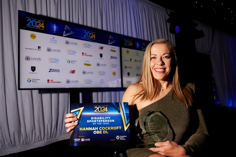 Hannah Cockroft was the disability sports person of the year.