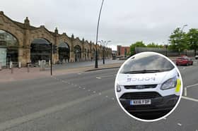 Police in Sheffield are appealing for witnesses after a hit-and-run outside the railway station