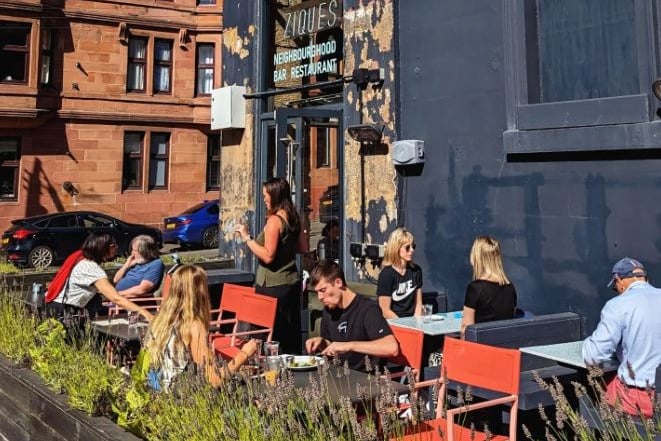 Zique's is a great spot to head to on a sunny day in Glasgow for a bite to eat whether it be for brunch or dinner. 66 Hyndland St, Partick, Glasgow G11 5PT. 