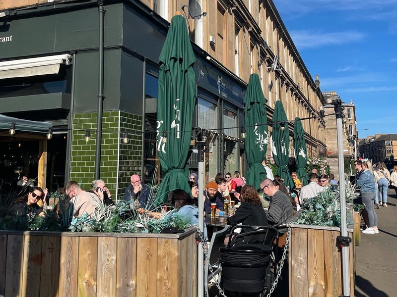 The Stag & Thistle is a popular spot in Strathbungo to head to for drinks and a bite to eat on a sunny day in Glasgow. 778 Pollokshaws Rd, Glasgow G41 2AE. 