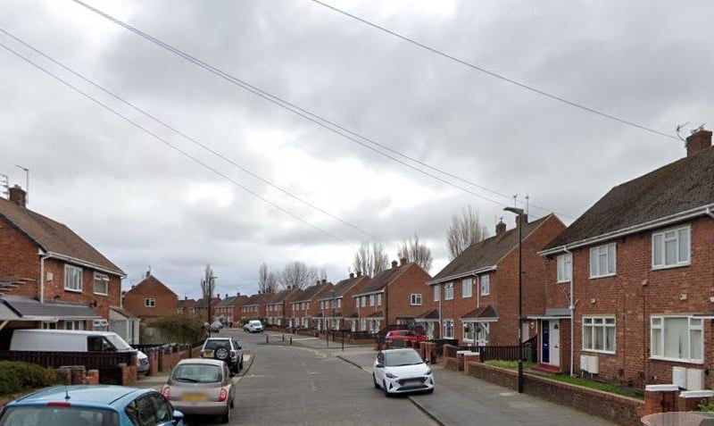 Thorney Close and Plains Farm had an average property price of £107,000 in March 2022 and £110,000 in March 2023, a rise of 2.8%.