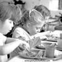 Youngster tuck in at Arbourthorne Community Primary School, Eastern Avenue, Photo: Picture Sheffield
