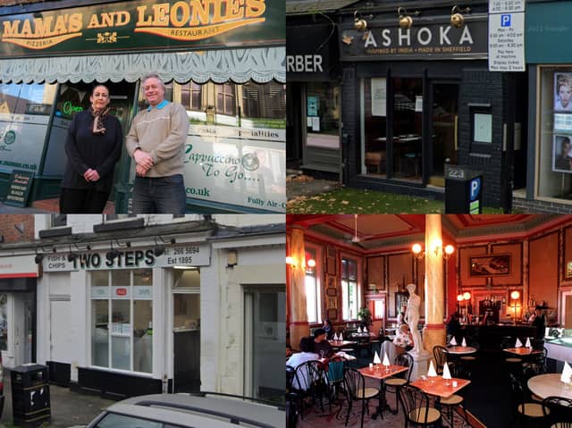 These are some of Sheffield's longest-established restaurants and takeaways